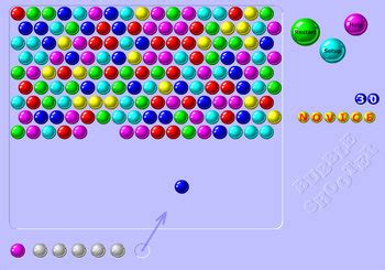 bubble shooter inbox game.